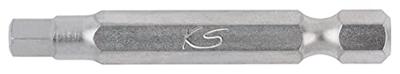 KS Tools 911.2804 Inbus-bit Speciaal staal Vernikkeld E 6.3 5 stuk(s) KS Tools 911.2804 Inbus-bit Speciaal staal Vernikkeld E 6.3 5 stuk(s)
