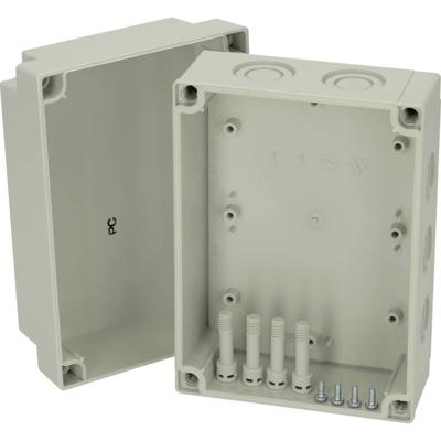 Fibox PCM 150/100 G 6016315 Universele behuizing 180 x 130 x 100 x 100 Polycarbonaat Grijs-wit (RAL 7035) 1 stuk(s)