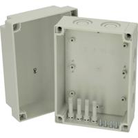 Fibox PCM 150/100 G 6016315 Universele behuizing 180 x 130 x 100 x 100 Polycarbonaat Grijs-wit (RAL 7035) 1 stuk(s) - thumbnail