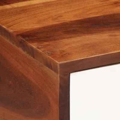 Bijzettafel 45x30x45 cm massief acaciahout Bijzettafel 45x30x45 cm massief acaciahout