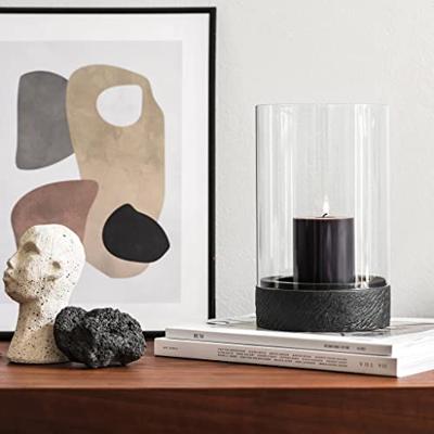 VILLEROY & BOCH - Manufacture Rock Home - Windlicht 27cm zwart