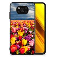 Xiaomi Poco X3 | X3 Pro Bloemen Hoesje Tulpen - thumbnail