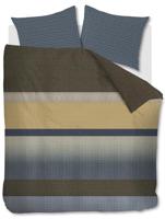 Beddinghouse Beddinghouse Vance Dekbedovertrek Blue Green 200x200/220 cm - thumbnail