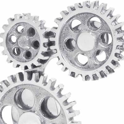 VidaXL Boekensteunen 2 pcs zilver 10 x 10 x 22 cm aluminium