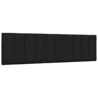 Bedframe zonder matras stof zwart 180x200 cm - thumbnail