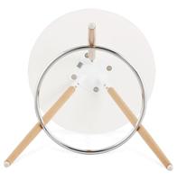 ALTEREGO BARY Ronde hoge tafel - Wit - thumbnail