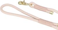 TRIXIE Soft Rope 1984007 Hondenriem, M-L 1,0 m/10 mm, roze, robuuste lange hondenriem van touw met Trigger Snap Hook, voor middelgrote honden, zacht en rond materiaal met polsband - thumbnail