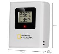 NATIONAL GEOGRAPHIC VA-kleurendisplayweerstation incl. 3 Sensoren - thumbnail