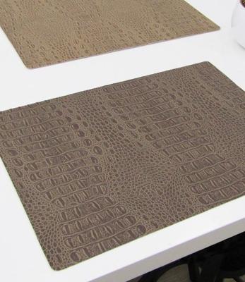 Wicotex placemat 30 x 43 cm coko marron