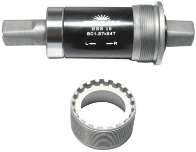 SunRace Engelse Schroefdraad BSA 107mm Bottom Bracket