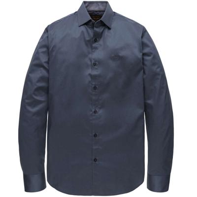 Long sleeve shirt satin twill navy blazer Long sleeve shirt satin twill navy blazer