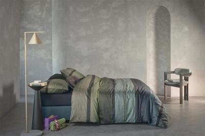 Kardol Runway Dekbedovertrek 200 x 200/220 cm - Groen