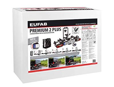 Eufab Fietsendrager Heckträger PREMIUM II Plus 11523 Aantal fietsen (max.): 2