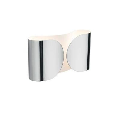 Flos Foglio Wandlamp - Chroom