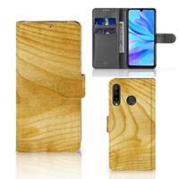 Huawei P30 Lite (2020) | Book Style Case | Licht Hout - thumbnail