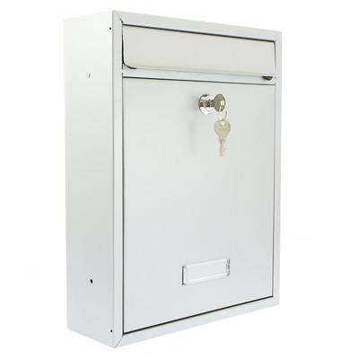 Brievenbus Trent - zilvergrijs