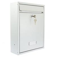 Brievenbus Trent - zilvergrijs - thumbnail