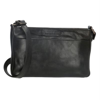 Micmacbags Porto Schoudertasje Zwart