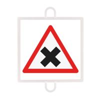 DANGER TRAFFIC SIGNAL PANEL Nº 3 (INTERSECTION) - thumbnail