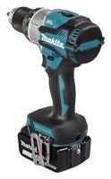 Makita DHP489RTJ Accu-klopboor/schroefmachine 2 snelheden 620 W Brushless, Incl. 2 accus, Incl. lader - thumbnail