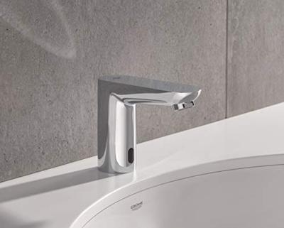 Grohe Euroeco Cosmopolitan E electronische wastafelkraan batterij Chroom