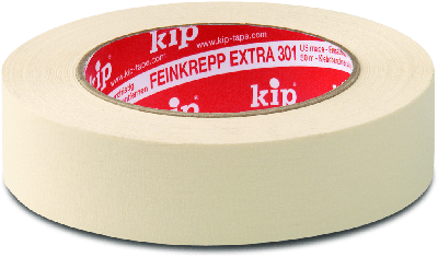 Kip 301 Masking tape Extra - 30mm x 50m Kip 301 Masking tape Extra - 30mm x 50m