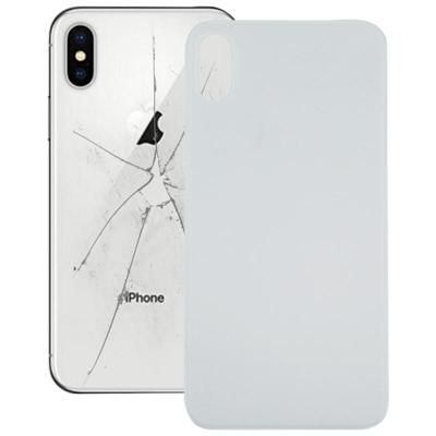 Glas batterij backcover voor iPhone XS Max(White)