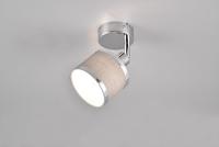Trio Design opbouwspotArosa nikkel 1-lichts - 812100106 - thumbnail