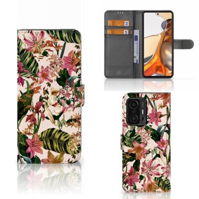 Xiaomi 11T | 11T Pro Hoesje Flowers Xiaomi 11T | 11T Pro Hoesje Flowers