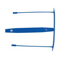 Q-CONNECT archiefbinder E-clip, doos van 100 stuks, blauw - thumbnail