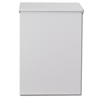 Brievenbus zonder slot Allux 100 wit - thumbnail