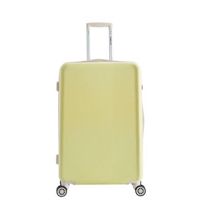 Decent Star-Maxx Trolley 66 pastel yellow Harde Koffer