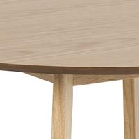 Bendt Ronde Eettafel 'Torkil' 105cm, kleur Naturel Eiken - thumbnail