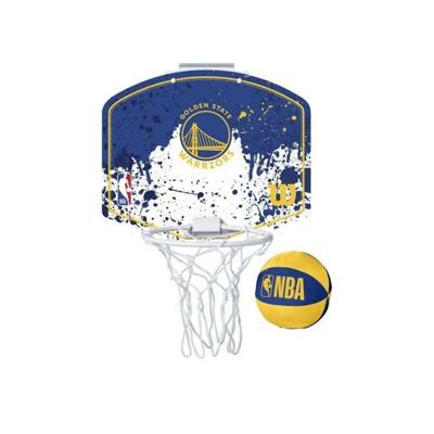 Basketbalbasket Wilson Nba Team Mini Hoop - Golden State Warriors Blauw