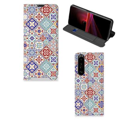 Sony Xperia 1 III | Standcase | Tiles Color Sony Xperia 1 III | Standcase | Tiles Color
