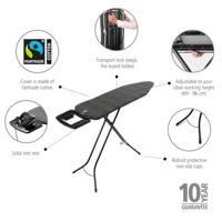 Brabantia Strijkplank B 124x38 cm Denim Zwart - thumbnail