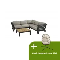 Meteoro loungeset 4-zits met Capitol tafel | 4 Seasons Outdoor - thumbnail