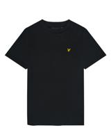 Plain T-shirt Jet Black - thumbnail