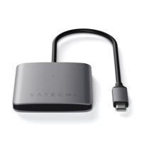 Satechi ST-UC4PHM USB-combi-hub 4 poorten Space grijs - thumbnail