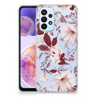 Smartphone hoesje Samsung Galaxy A23 Watercolor Flowers - thumbnail