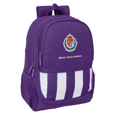 Schoolrugzak Real Valladolid C.F. Wit Paars 32 x 44 x 16 cm