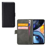 Mobilize Classic Gelly Wallet Book Case Motorola Moto G22 Black - thumbnail