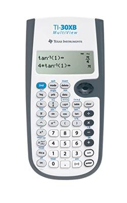 Rekenmachine texas ti-30xb multiview