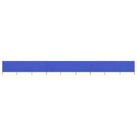 VidaXL Windscherm 9-panelen 1200x120 cm stof azuurblauw - thumbnail