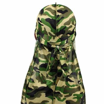 w-5 Camouflage lange-tailed Pirate Hat tulband Cap afdrukken