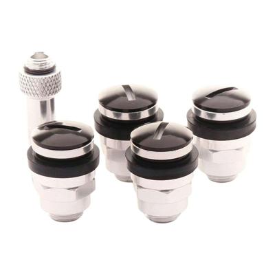 Set ventielen voor band Japan Racing JR V1 Zwart Aluminium (4 Stuks)