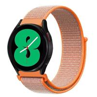 Sport Loop nylon bandje - Oranje - Garmin Vivoactive 6 / Vivoactive 5 / Vivoactive 3 - thumbnail