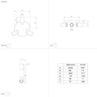 Eglo PlafondlampZigbee Telimbela-Z Ø 25cm zwart - 900336 - thumbnail