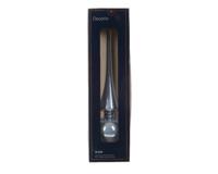 Piek glas d6h26 cm mist blauw I kerst Decoris - Decoris - thumbnail