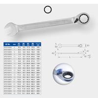 Brilliant Tools BT013830 BT013830 Ringsleutel met ratel Sleutelbreedte (metrisch) 30 mm - thumbnail